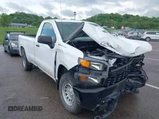 2020 Chevrolet Silverado 1500 Work Truck с VIN 3GCNWAEF8LG228206, выставлен на аукционе IAAI как лот 42151947 с пробегом 73 333 миль миль и . История ставок и продаж доступна на DreamBid. Изображение 1.