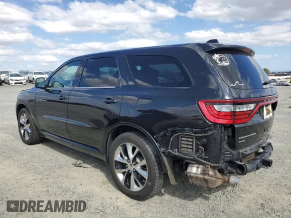 2014 Dodge Durango R/T с VIN 1C4SDJCT4EC306875, выставлен на аукционе Copart как лот 85008015 с пробегом 126 020 миль миль и Списание • Salvage title. История ставок и продаж доступна на DreamBid. Изображение 2.