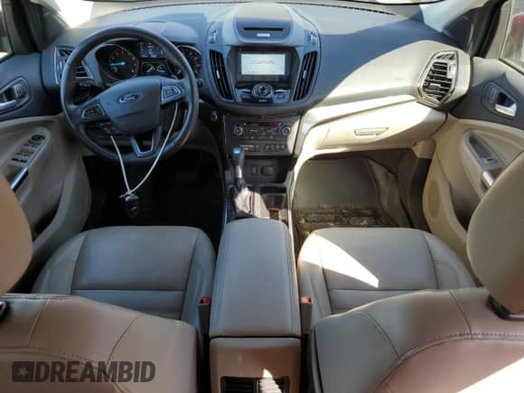 2017 Ford Escape Titanium с VIN 1FMCU0J97HUB88417, выставлен на аукционе Copart как лот 84361825 с пробегом 89 488 миль миль и Чистый • Clean title. История ставок и продаж доступна на DreamBid. Изображение 8.
