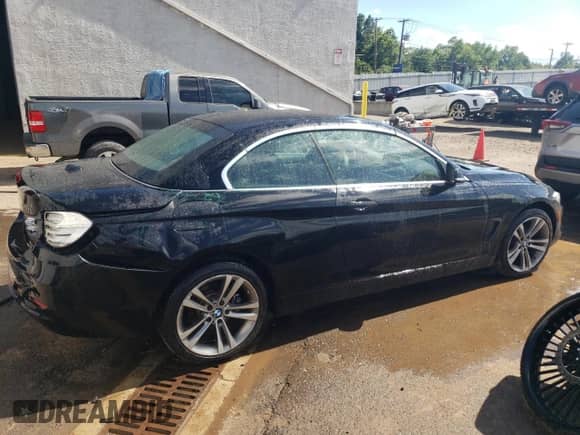 2016 BMW 4 Series 428i xDrive with VIN WBA3T1C52G5F38830, listed as a Copart auction lot 58044984 with 90,193 mi miles and Salvage title. Bid and sale history available at DreamBid. Image 3.