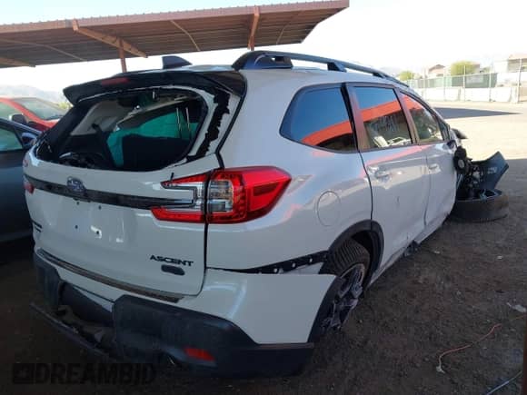 2023 Subaru Ascent Onyx Limited with VIN 4S4WMAKD5P3429241, listed as a IAAI auction lot 42711630 with 32,141 mi miles and . Bid and sale history available at DreamBid. Image 4.