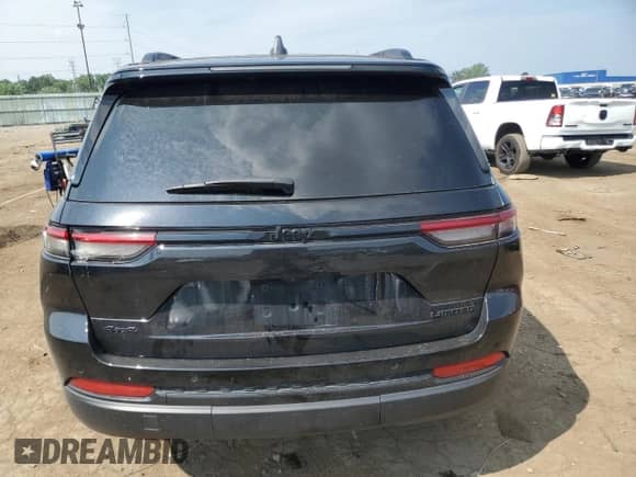 2024 Jeep Grand Cherokee Limited with VIN 1C4RJHBG0RC169279, listed as a Copart auction lot 65764075 with 32,308 mi miles and Salvage title. Bid and sale history available at DreamBid. Image 6.