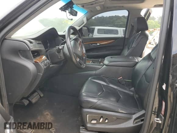 2017 Cadillac Escalade Luxury z VIN 1GYS4BKJ9HR197587, wystawiony jako Copart lot #53399435 z przebiegiem Nie podano mil oraz Czysty tytuł • Clean title. Historia ofert i sprzedaży dostępna na DreamBid. Obrazek 7.