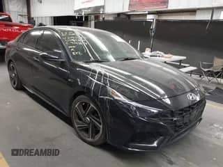 2023 Hyundai Elantra N Line z VIN KMHLR4AF2PU679085, wystawiony jako IAAI lot #42985420 z przebiegiem 21 760 mil mil oraz . Historia ofert i sprzedaży dostępna na DreamBid. Obrazek 1.