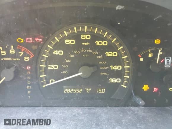 2007 Honda Accord LX with VIN 3HGCM56427G704684, listed as a Copart auction lot 87399815 with 282,552 mi miles and Salvage title. Bid and sale history available at DreamBid. Image 9.