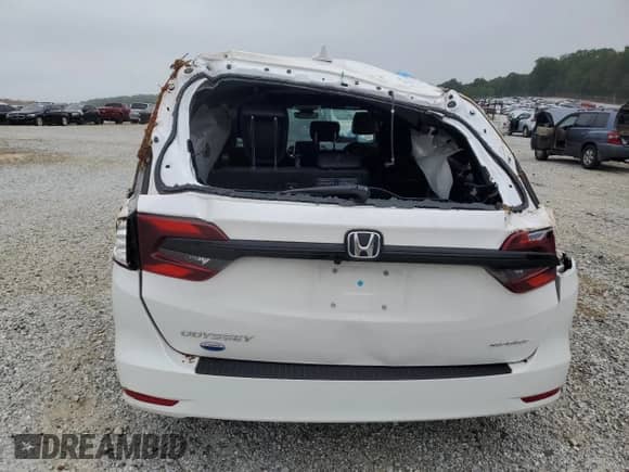 2024 Honda Odyssey Sport z VIN 5FNRL6H72RB067314, wystawiony jako Copart lot #54873405 z przebiegiem 20 805 mil mil oraz Szkoda całkowita • Salvage title. Historia ofert i sprzedaży dostępna na DreamBid. Obrazek 6.