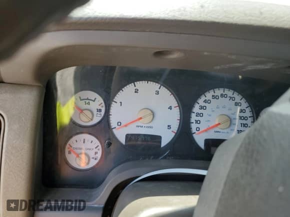 2005 Dodge 3500 SLT with VIN 3D7MR48C15G822800, listed as a Copart auction lot 65778625 with 415,776 mi miles and Salvage title. Bid and sale history available at DreamBid. Image 9.