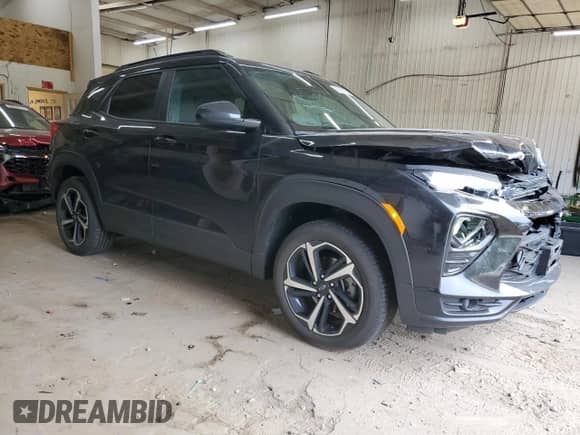 2022 Chevrolet TrailBlazer RS z VIN KL79MUSL3NB032914, wystawiony jako Copart lot #59501655 z przebiegiem 36 951 mil mil oraz Szkoda całkowita • Salvage title. Historia ofert i sprzedaży dostępna na DreamBid. Obrazek 4.