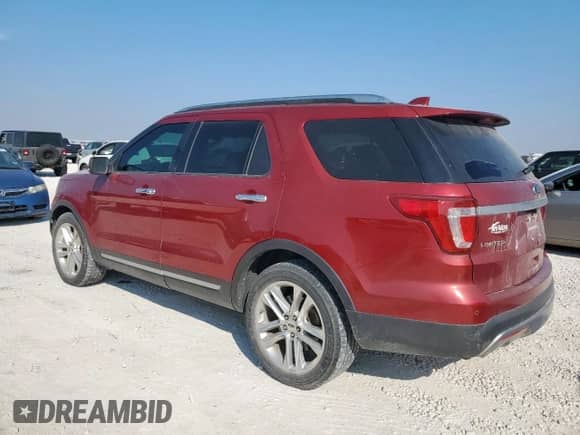 2017 Ford Explorer Limited z VIN 1FM5K7F86HGD98285, wystawiony jako Copart lot #81144645 z przebiegiem 85 534 mil mil oraz Szkoda całkowita • Salvage title. Historia ofert i sprzedaży dostępna na DreamBid. Obrazek 2.