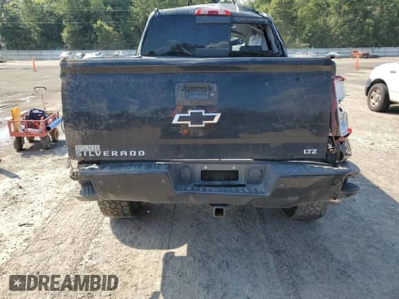 2017 Chevrolet Silverado 1500 LTZ with VIN 3GCUKSEC0HG110015, listed as a Copart auction lot 80204005 with Not provided miles and Salvage title. Bid and sale history available at DreamBid. Image 6.