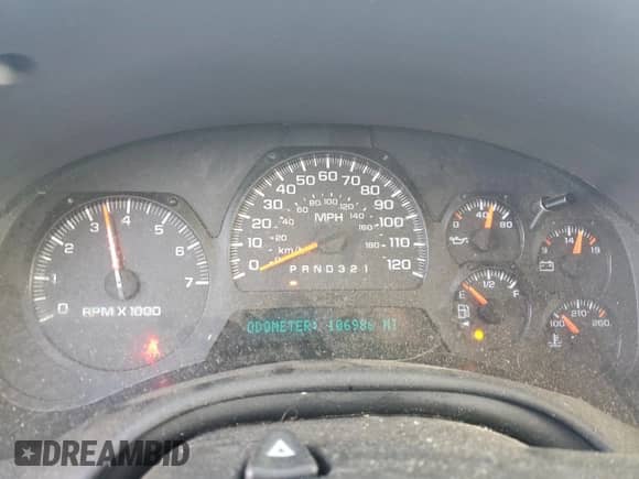 2007 Chevrolet TrailBlazer LS с VIN 1GNDS13S372124543, выставлен на аукционе Copart как лот 82055405 с пробегом 106 986 миль миль и Списание • Salvage title. История ставок и продаж доступна на DreamBid. Изображение 9.