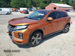 2020 Mitsubishi Outlander ES with VIN JA4AR3AU2LU007195, listed as a Copart auction lot 68154135 with 70,963 mi miles and Salvage title. Bid and sale history available at DreamBid. Image 1.