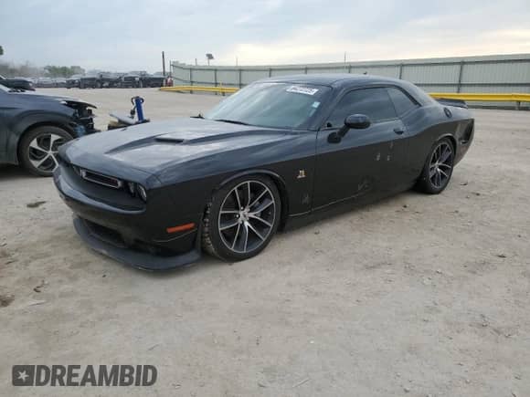 2017 Dodge Challenger 392 Hemi Scat Pack Shaker with VIN 2C3CDZFJ4HH501703, listed as a Copart auction lot 64272725 with 78,147 mi miles and Salvage title. Bid and sale history available at DreamBid. Image 1.