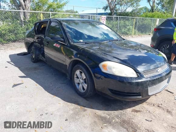 2012 Chevrolet Impala LS Retail с VIN 2G1WA5E35C1126797, выставлен на аукционе IAAI как лот 40683154 с пробегом 135 400 миль миль и . История ставок и продаж доступна на DreamBid. Изображение 1.