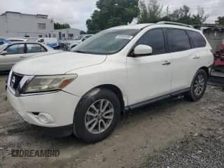 2013 Nissan Pathfinder Platinum с VIN 5N1AR2MN4DC612312, выставлен на аукционе Copart как лот 80889305 с пробегом 138 222 миль миль и Списание • Salvage title. История ставок и продаж доступна на DreamBid. Изображение 1.