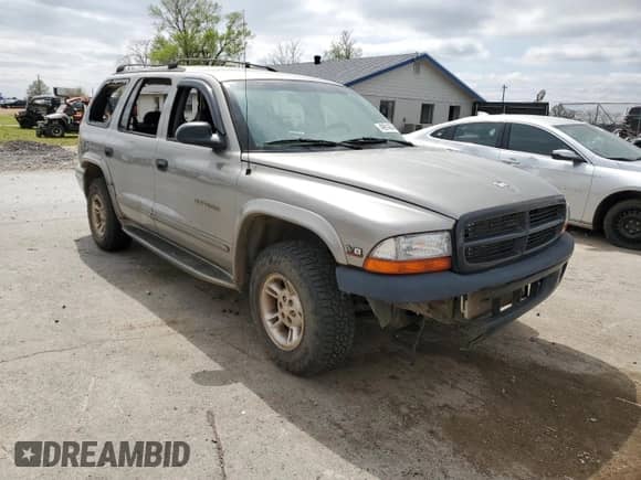 1999 Dodge Durango with VIN 1B4HS28ZXXF585086, listed as a Copart auction lot 49914645 with 261,913 mi miles and Salvage title. Bid and sale history available at DreamBid. Image 4.
