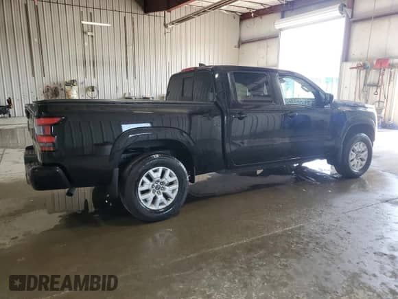 2022 Nissan Frontier S with VIN 1N6ED1FKXNN611024, listed as a Copart auction lot 80066225 with 47,019 mi miles and Salvage title. Bid and sale history available at DreamBid. Image 3.
