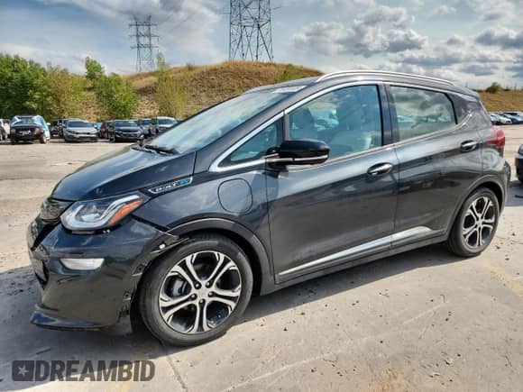2020 Chevrolet Bolt EV Premier with VIN 1G1FZ6S0XL4116358, listed as a Copart auction lot 71929105 with 9,346 mi miles and Salvage title. Bid and sale history available at DreamBid. Image 1.
