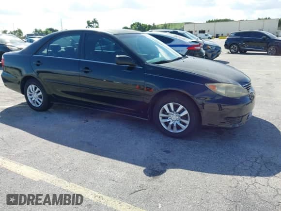2005 Toyota Camry STD with VIN 4T1BE32K95U033195, listed as a IAAI auction lot 43485665 with 168,249 mi miles and . Bid and sale history available at DreamBid. Image 1.