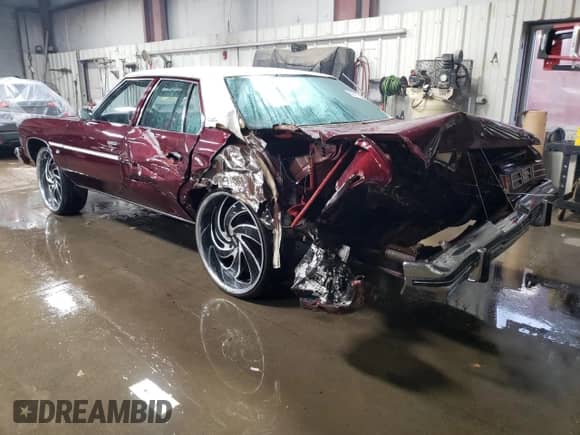 1975 Chevrolet Caprice с VIN 1N69H5J105888, выставлен на аукционе Copart как лот 80681774 с пробегом 79 198 миль миль и Списание • Salvage title. История ставок и продаж доступна на DreamBid. Изображение 2.
