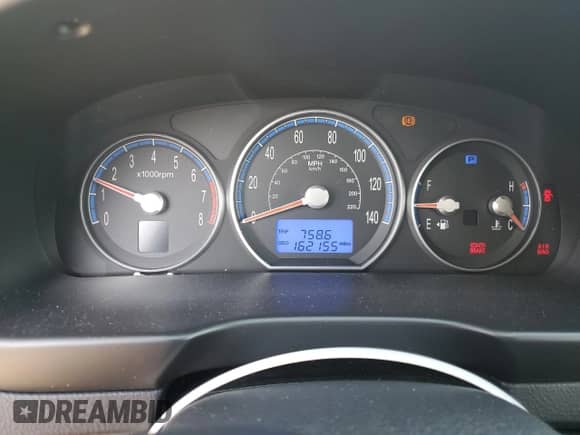 2007 Hyundai Santa Fe SE with VIN 5NMSH73E97H058314, listed as a Copart auction lot 81159165 with 162,155 mi miles and Salvage title. Bid and sale history available at DreamBid. Image 9.