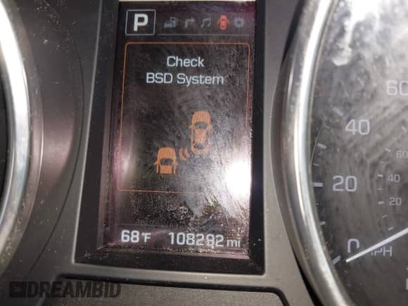 2017 Hyundai Santa Fe Ultimate with VIN 5XYZW4LA0HG385020, listed as a IAAI auction lot 41905011 with 108,292 mi miles and . Bid and sale history available at DreamBid. Image 15.