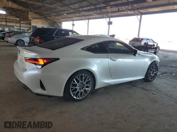 2019 Lexus RC 350 z VIN JTHHZ5BCXK5019396, wystawiony jako Copart lot #85164645 z przebiegiem 58 873 mil mil oraz Szkoda całkowita • Salvage title. Historia ofert i sprzedaży dostępna na DreamBid. Obrazek 3.