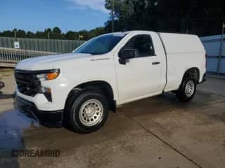 2023 Chevrolet Silverado 1500 Work Truck with VIN 3GCNAAEK6PG365680, listed as a Copart auction lot 84408895 with 177,190 mi miles and Clean title. Bid and sale history available at DreamBid. Image 1.