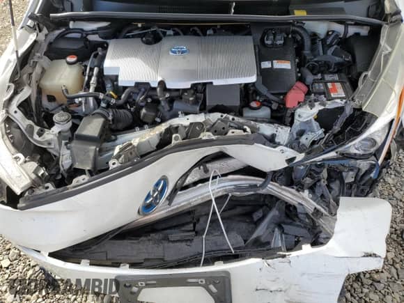 2016 Toyota Prius Two with VIN JTDKBRFU8G3002234, listed as a Copart auction lot 81970075 with 143,583 mi miles and Salvage title. Bid and sale history available at DreamBid. Image 11.