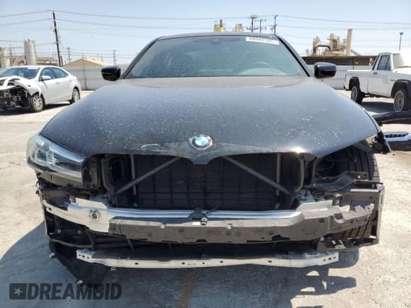 2021 BMW 5 Series 530i with VIN WBA53BH04MWX12136, listed as a Copart auction lot 68948585 with Not provided miles and Salvage title. Bid and sale history available at DreamBid. Image 5.