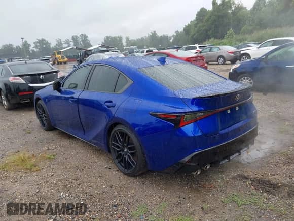 2024 Lexus IS 500 F Sport Performance z VIN JTHAP1D21R5006406, wystawiony jako IAAI lot #42942550 z przebiegiem 8 675 mil mil oraz . Historia ofert i sprzedaży dostępna na DreamBid. Obrazek 3.