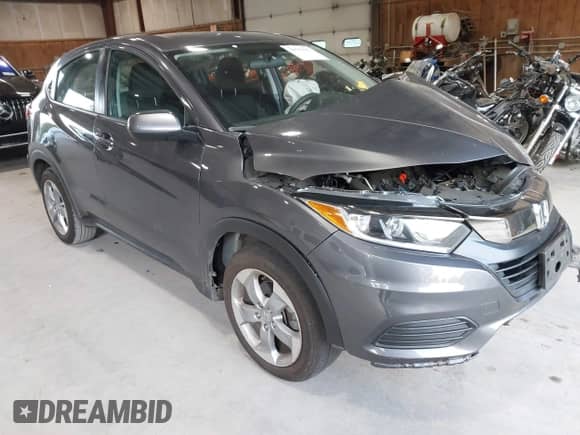 2022 Honda HR-V LX z VIN 3CZRU6H31NM765181, wystawiony jako IAAI lot #42969457 z przebiegiem 39 991 mil mil oraz . Historia ofert i sprzedaży dostępna na DreamBid. Obrazek 1.