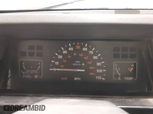 1992 Dodge RAM with VIN JB7FL24W7NP011183, listed as a IAAI auction lot 41586341 with 166,501 mi miles and . Bid and sale history available at DreamBid. Image 7.