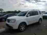 2014 Honda Pilot Touring with VIN 5FNYF4H90EB019393, listed as a Copart auction lot 81321385 with 163,618 mi miles and Salvage title. Bid and sale history available at DreamBid. Image 1.