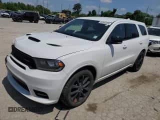 2018 Dodge Durango R/T with VIN 1C4SDJCT5JC232067, listed as a Copart auction lot 55892234 with 84,208 mi miles and Salvage title. Bid and sale history available at DreamBid. Image 1.