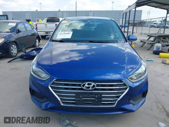 2021 Hyundai Accent SE с VIN 3KPC24A62ME148472, выставлен на аукционе IAAI как лот 42296003 с пробегом 52 308 миль миль и . История ставок и продаж доступна на DreamBid. Изображение 13.