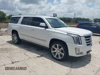 2016 Cadillac Escalade ESV Premium Collection with VIN 1GYS3JKJ3GR230952, listed as a IAAI auction lot 42395868 with Not provided miles and . Bid and sale history available at DreamBid. Image 1.