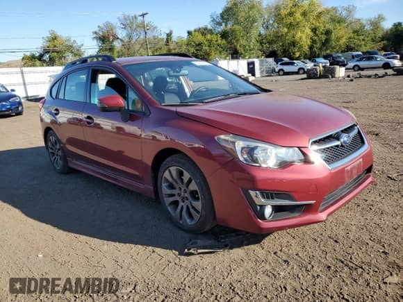 2015 Subaru Impreza Special Sports Premium with VIN JF1GPAT66F8281611, listed as a Copart auction lot 85330605 with 59,220 mi miles and Salvage title. Bid and sale history available at DreamBid. Image 4.