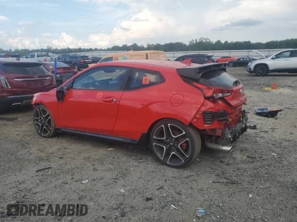 2022 Hyundai Veloster с VIN KMHT36AH6NU014489, выставлен на аукционе Copart как лот 68723815 с пробегом 21 500 миль миль и Списание • Salvage title. История ставок и продаж доступна на DreamBid. Изображение 2.