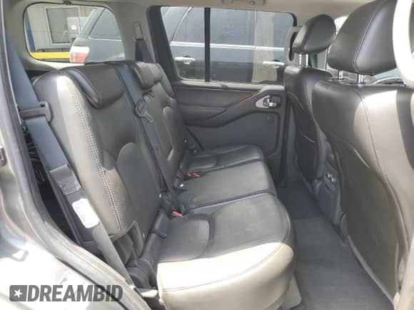 2007 Nissan Pathfinder SE with VIN 5N1AR18W47C648874, listed as a Copart auction lot 59628175 with 171,751 mi miles and Salvage title. Bid and sale history available at DreamBid. Image 11.
