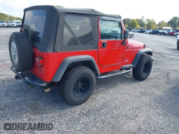 1997 Jeep Wrangler with VIN 1J4FY29T4VP528423, listed as a IAAI auction lot 43274795 with 88,346 mi miles and . Bid and sale history available at DreamBid. Image 4.