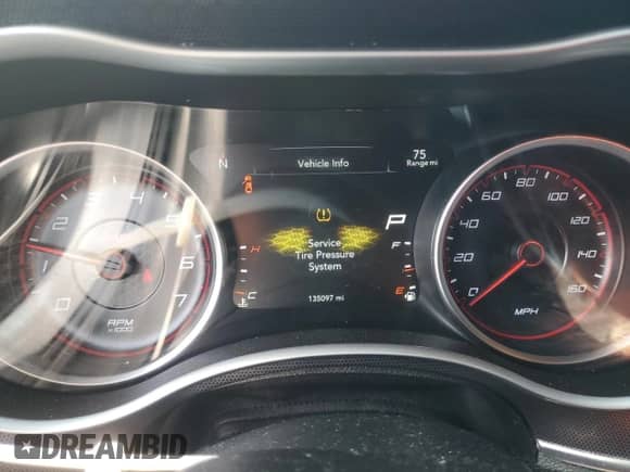 2016 Dodge Charger R/T with VIN 2C3CDXCTXGH104909, listed as a Copart auction lot 58464175 with 135,097 mi miles and Salvage title. Bid and sale history available at DreamBid. Image 9.