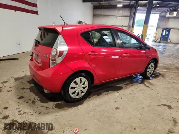 2014 Toyota Prius One with VIN JTDKDTB38E1567726, listed as a Copart auction lot 80626655 with 159,685 mi miles and Salvage title. Bid and sale history available at DreamBid. Image 3.