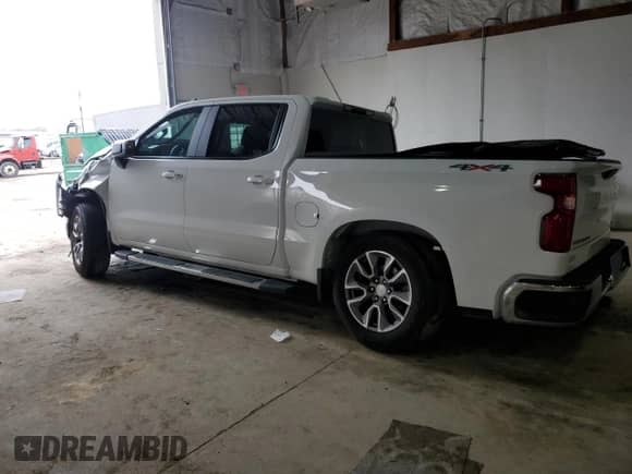 2022 Chevrolet Silverado 1500 LT with VIN 1GCPYJEK3NZ238340, listed as a Copart auction lot 52849925 with Not provided miles and Salvage title. Bid and sale history available at DreamBid. Image 2.