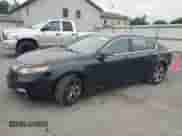 2012 Acura TL Auto with VIN 19UUA9F25CA011345, listed as a Copart auction lot 62202185 with 97,998 mi miles and Salvage title. Bid and sale history available at DreamBid. Image 1.