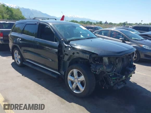 2013 Dodge Durango Citadel with VIN 1C4SDJET5DC602192, listed as a IAAI auction lot 42316259 with 176,764 mi miles and . Bid and sale history available at DreamBid. Image 1.
