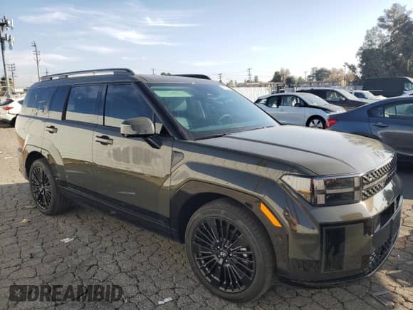 2025 Hyundai Santa Fe Calligraphy с VIN 5NMP5DG17SH021064, выставлен на аукционе Copart как лот 84107714 с пробегом 7 755 миль миль и Списание • Salvage title. История ставок и продаж доступна на DreamBid. Изображение 4.