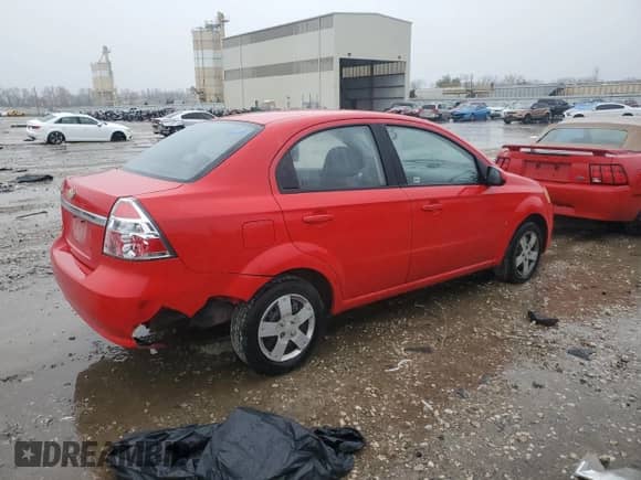 2009 Chevrolet Aveo LS с VIN KL1TD56E29B384227, выставлен на аукционе Copart как лот 80161444 с пробегом 139 502 миль миль и Списание • Salvage title. История ставок и продаж доступна на DreamBid. Изображение 3.