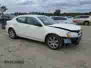 2011 Dodge Avenger Lux with VIN 1B3BD2FG9BN512151, listed as a Copart auction lot 86153735 with 82,686 mi miles and Salvage title. Bid and sale history available at DreamBid. Image 4.