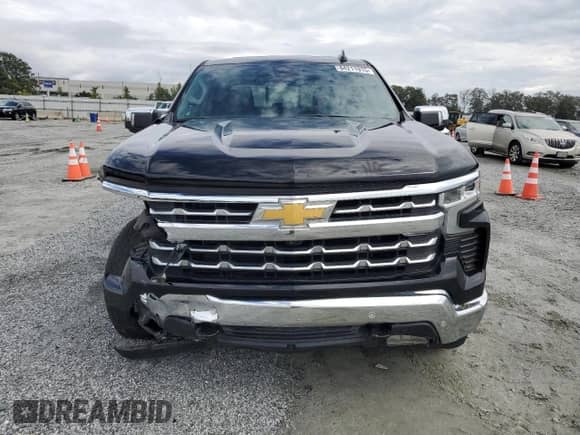 2023 Chevrolet Silverado 1500 LTZ с VIN 2GCUDGED7P1150891, выставлен на аукционе Copart как лот 84211915 с пробегом 21 952 миль миль и Списание • Salvage title. История ставок и продаж доступна на DreamBid. Изображение 5.
